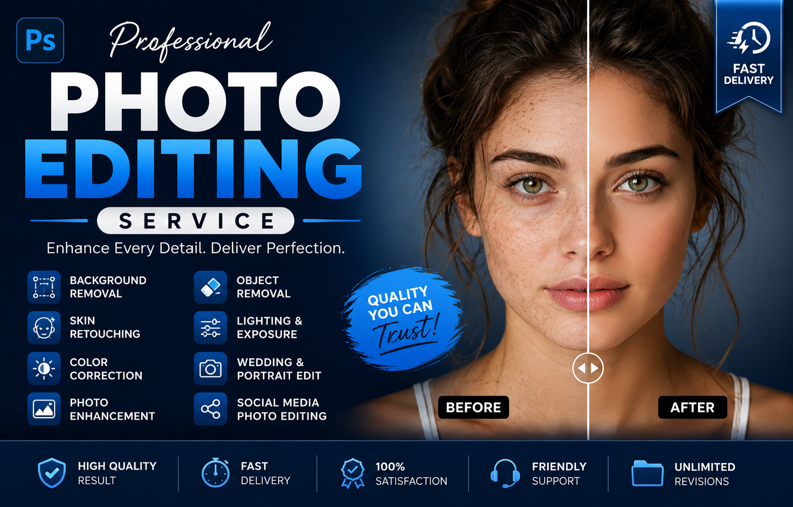 Professional Photo Editing & Retouching Service