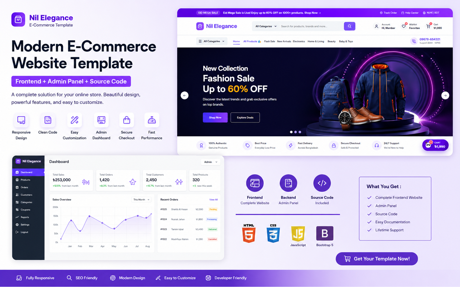 Modern E-Commerce Solution for Your Online Business
