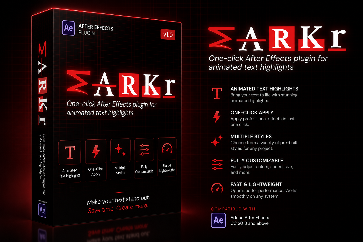One-click animated underlines & highlights for After Effects