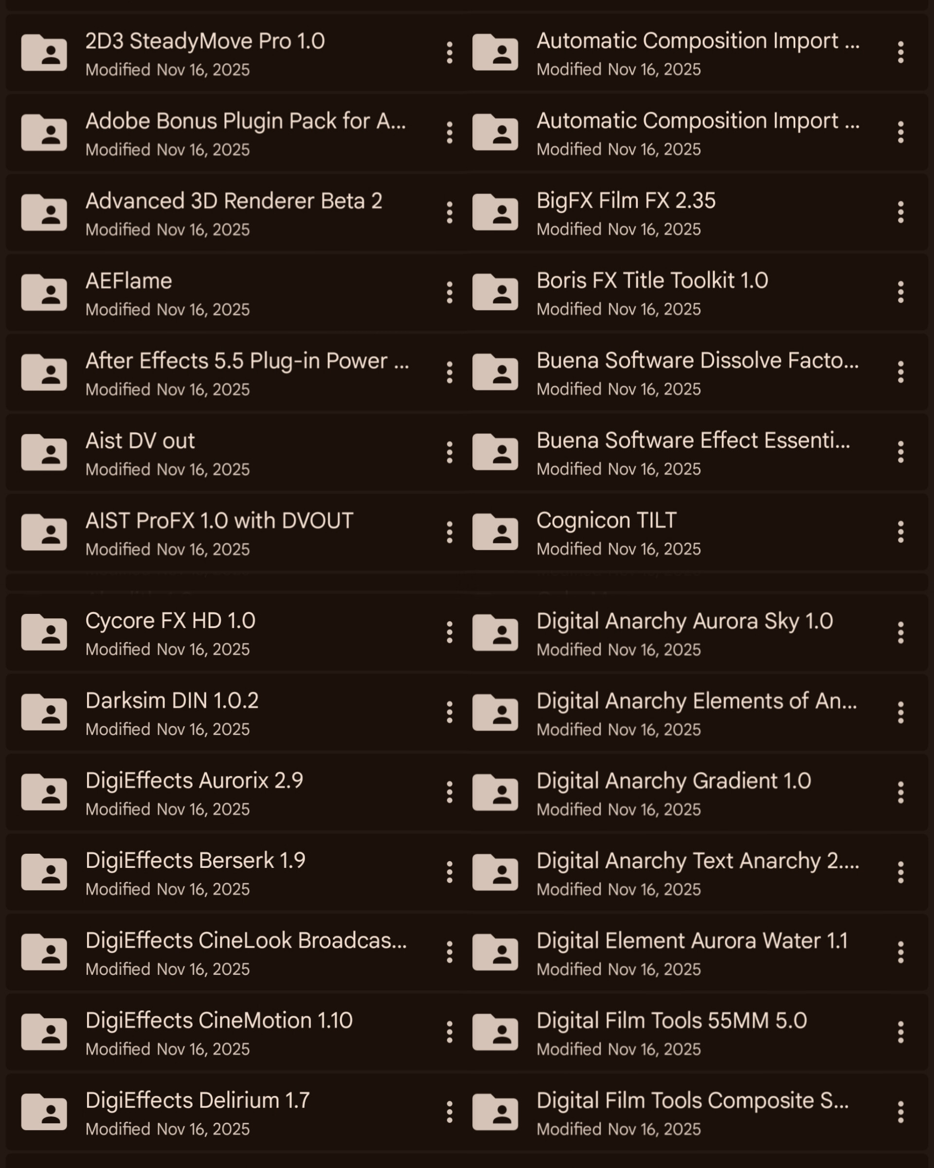 100+ After Effects Presets + 1000+ GB of Premium Editing Resources