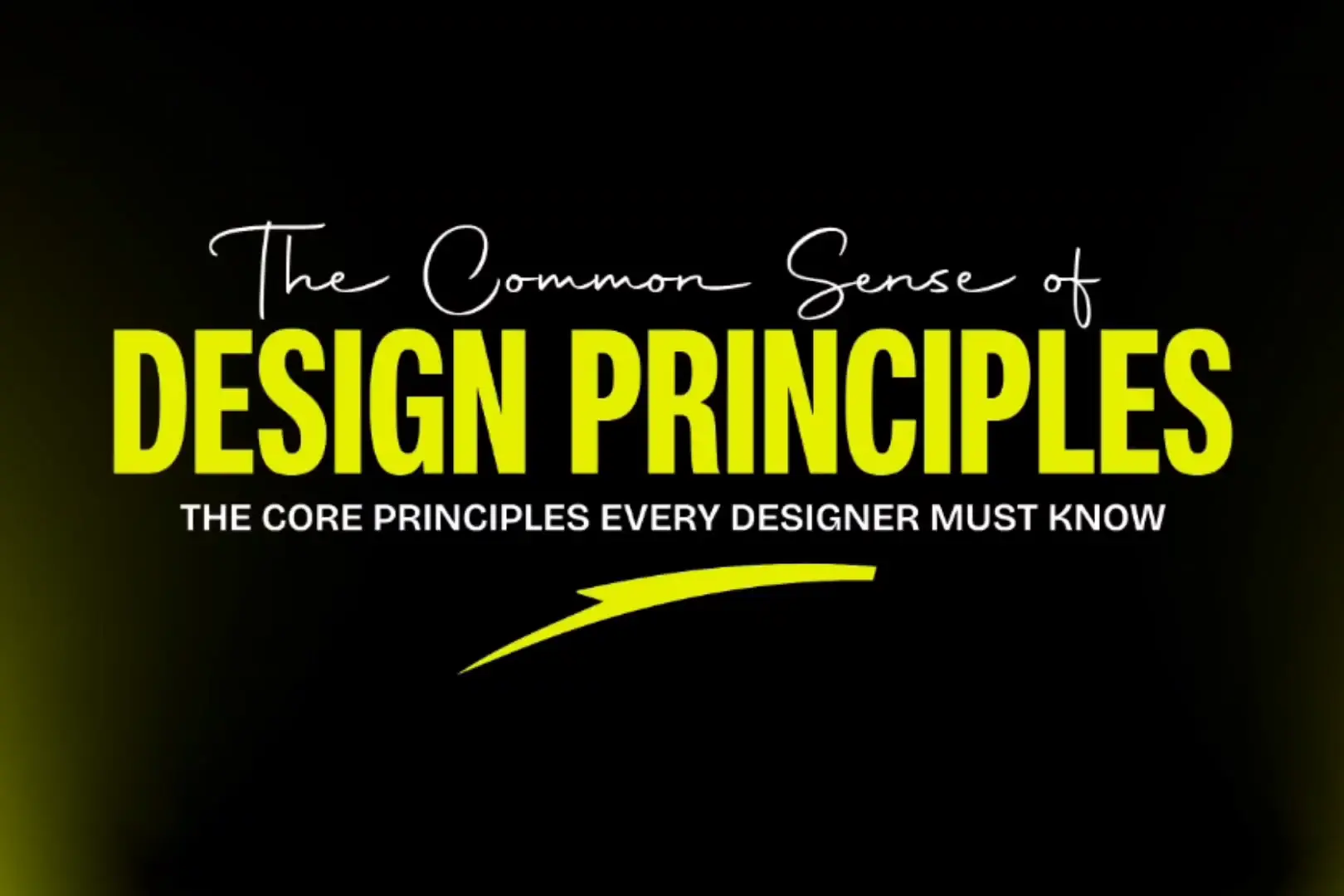 The Common Sense of Design Principles Ebook (Bangla)