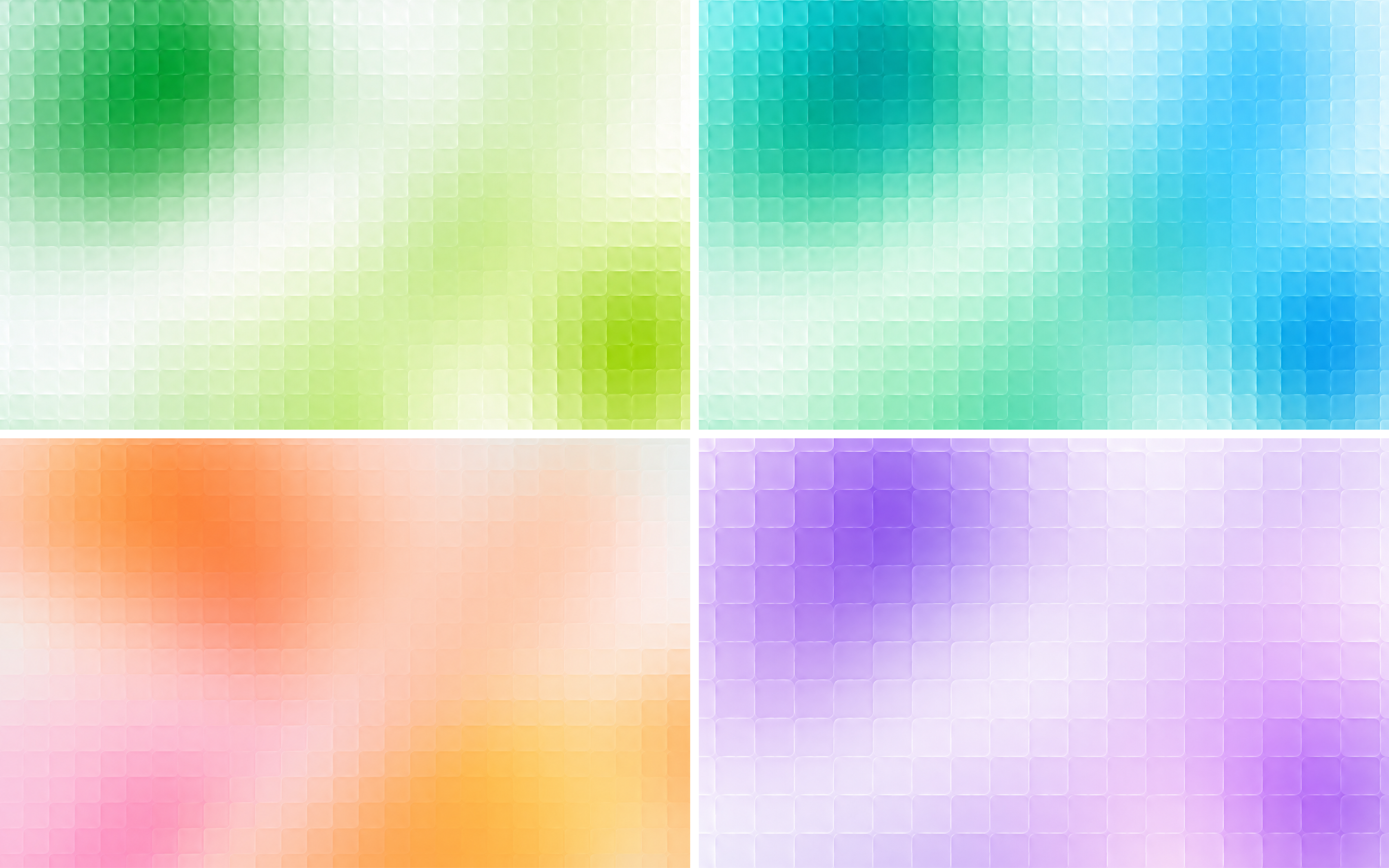 11 Premium Glass Square Gradient Backgrounds Bundle
