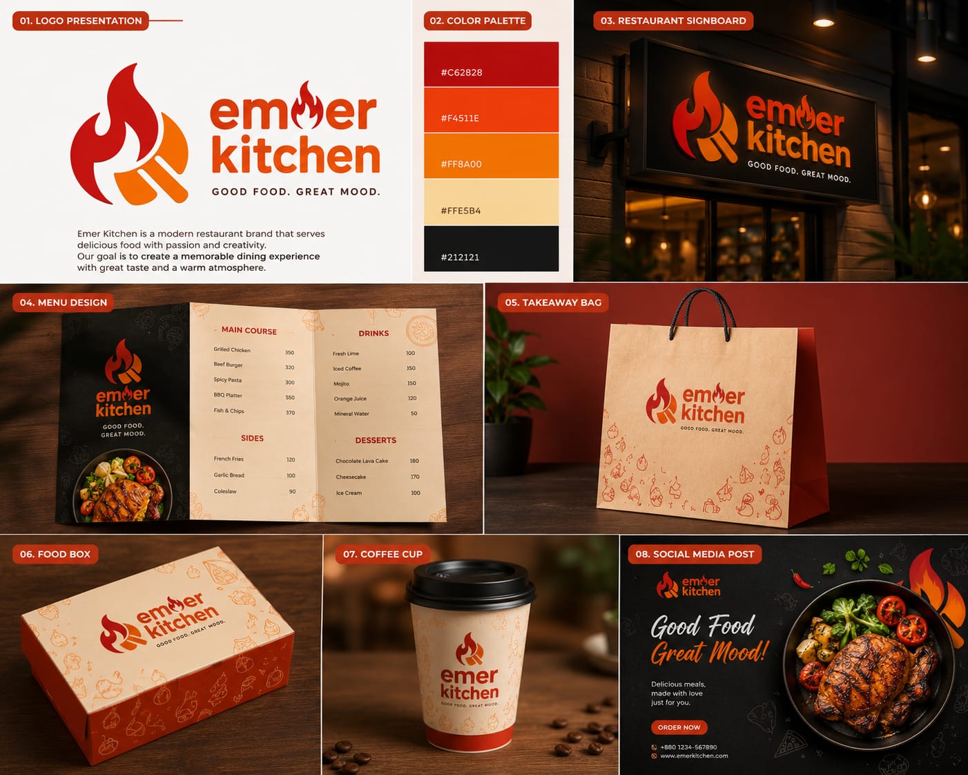 Bakery & Restaurant Branding Identity