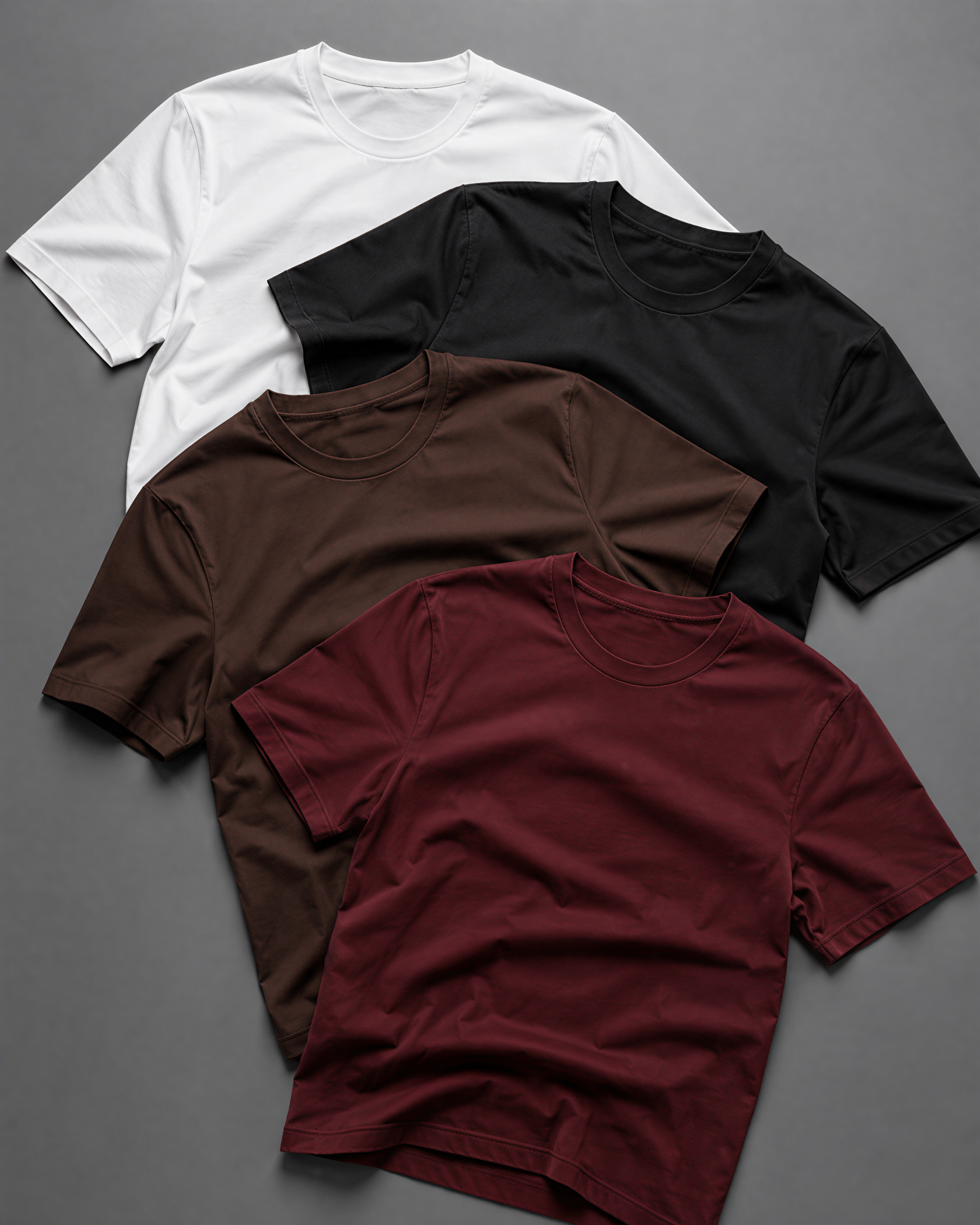 Premium Oversized T-Shirt Mockup Bundle – 5 Blank T-Shirt Mockups