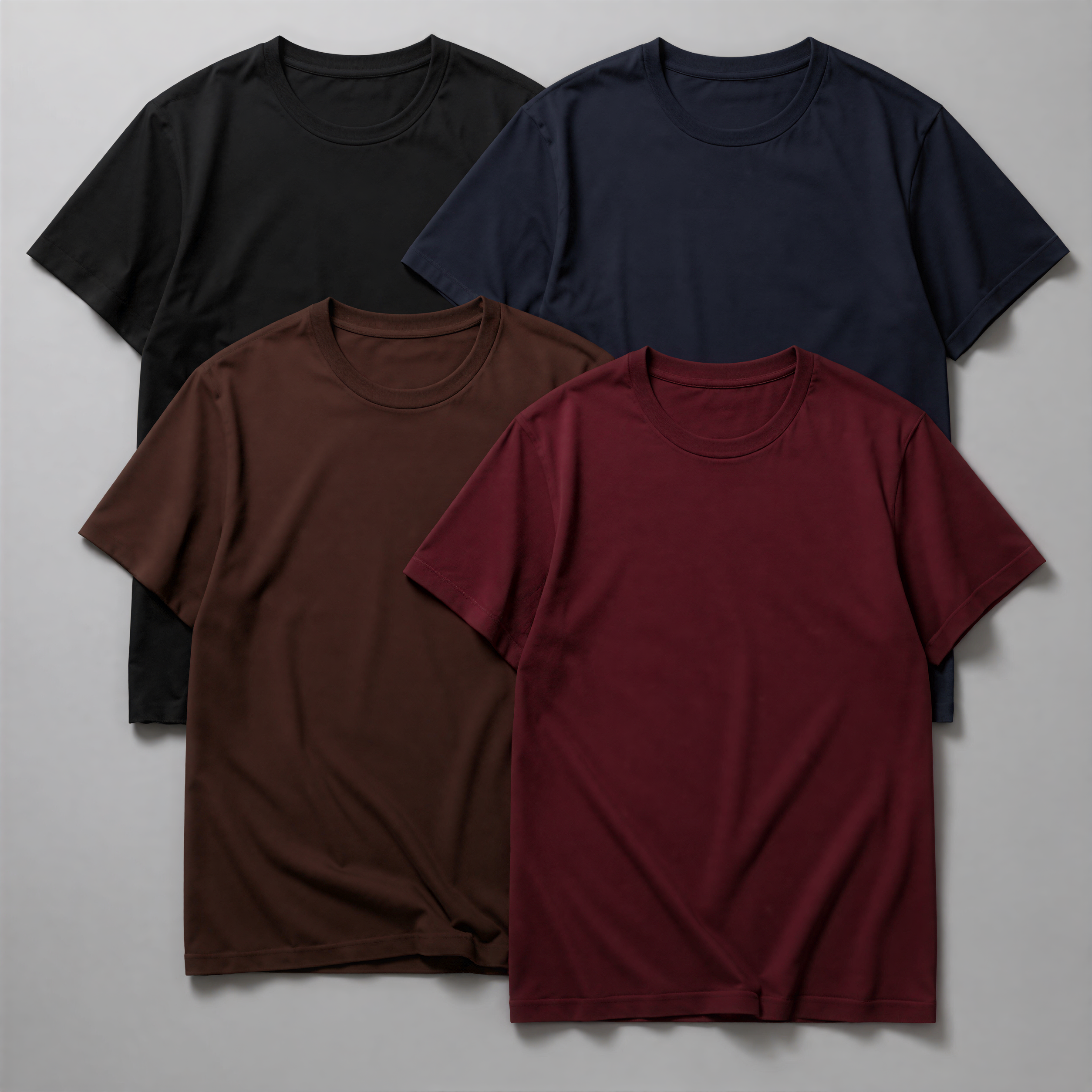Premium Oversized T-Shirt Mockup Bundle – 5 Blank T-Shirt Mockups