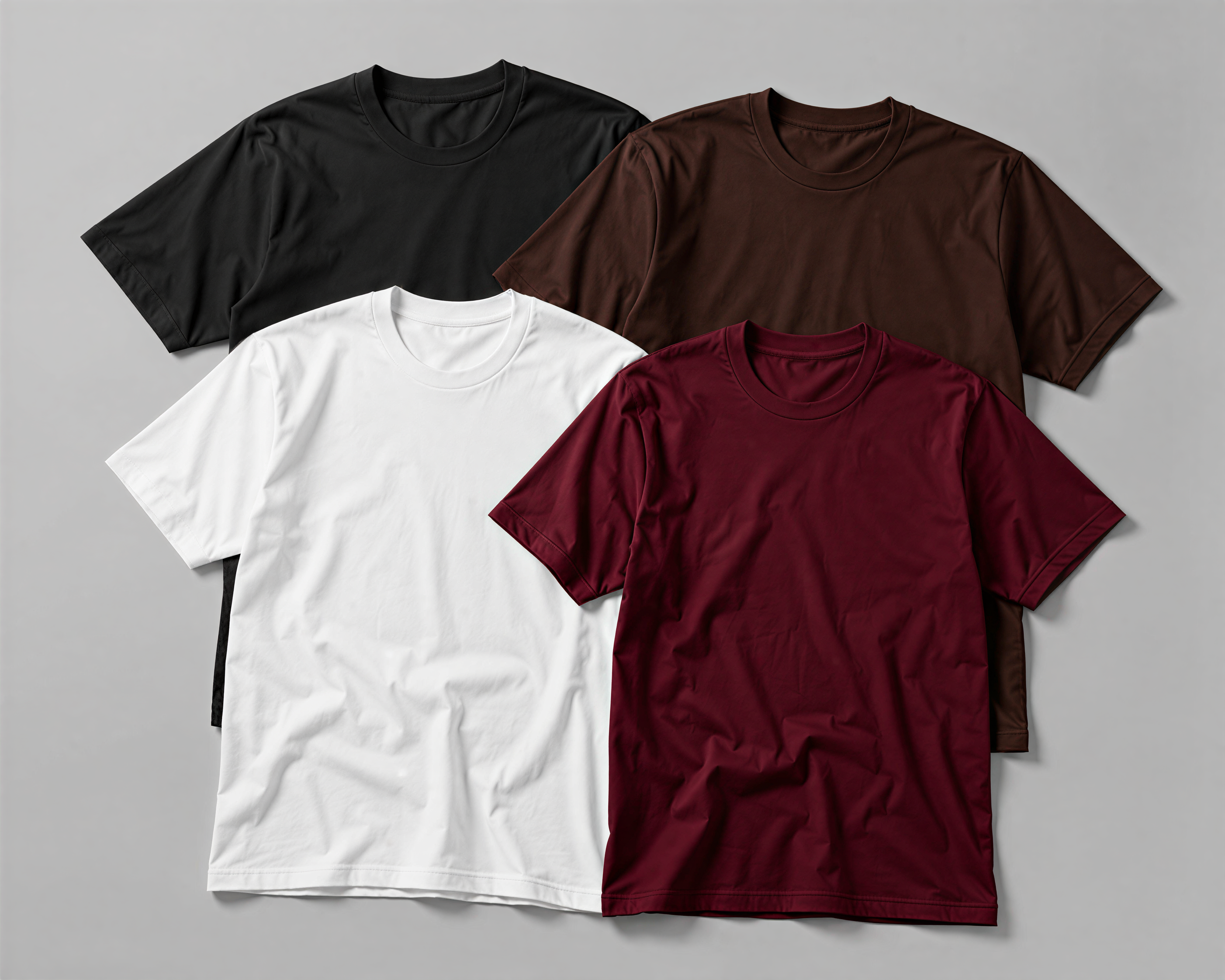 Premium Oversized T-Shirt Mockup Bundle – 5 Blank T-Shirt Mockups