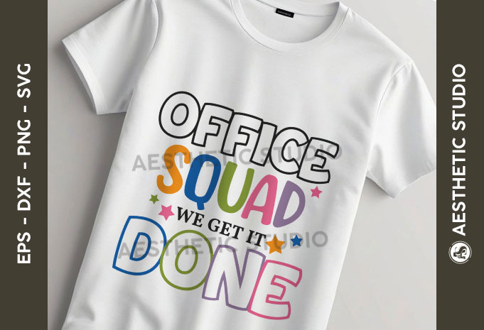 School Office Squad SVG Bundle, Back to School Svg, School Quote SVG,T-shirt Design