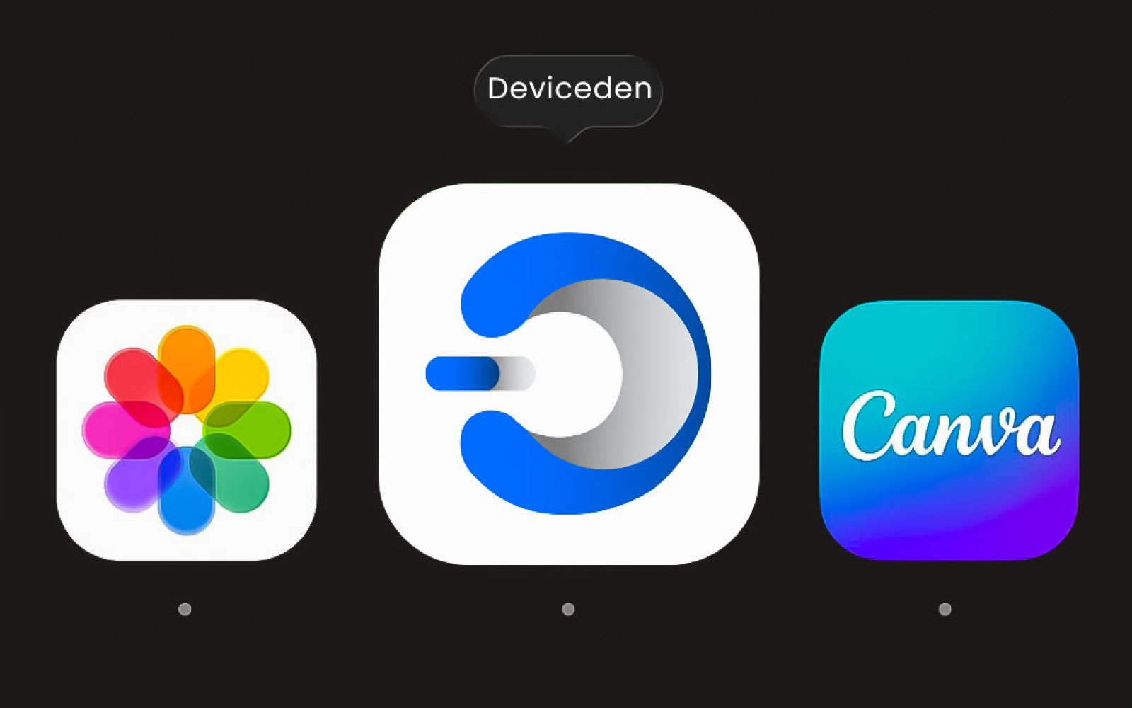 Logo Design Template In Device Den  See My Portfolio & Buy Now