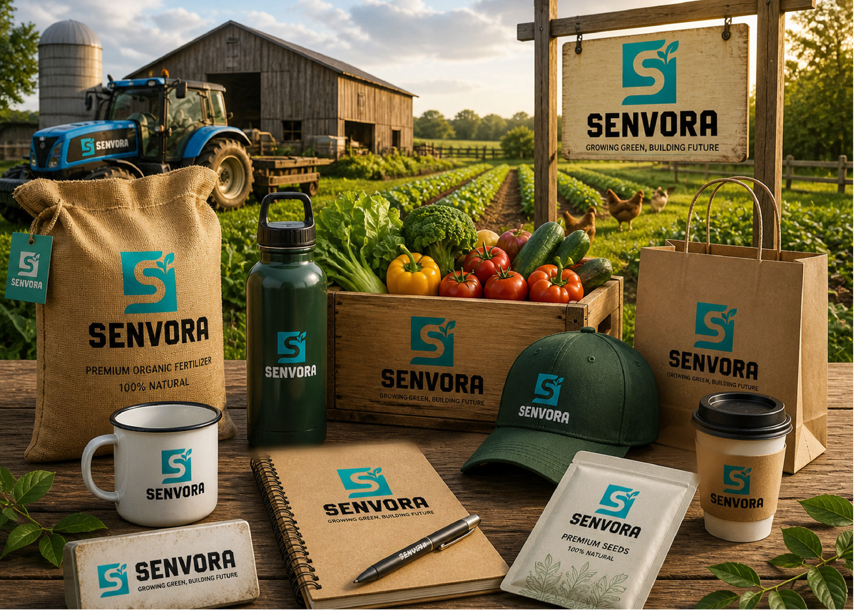 Logo Design Template In SENVORA See My Portfolio & Buy Now