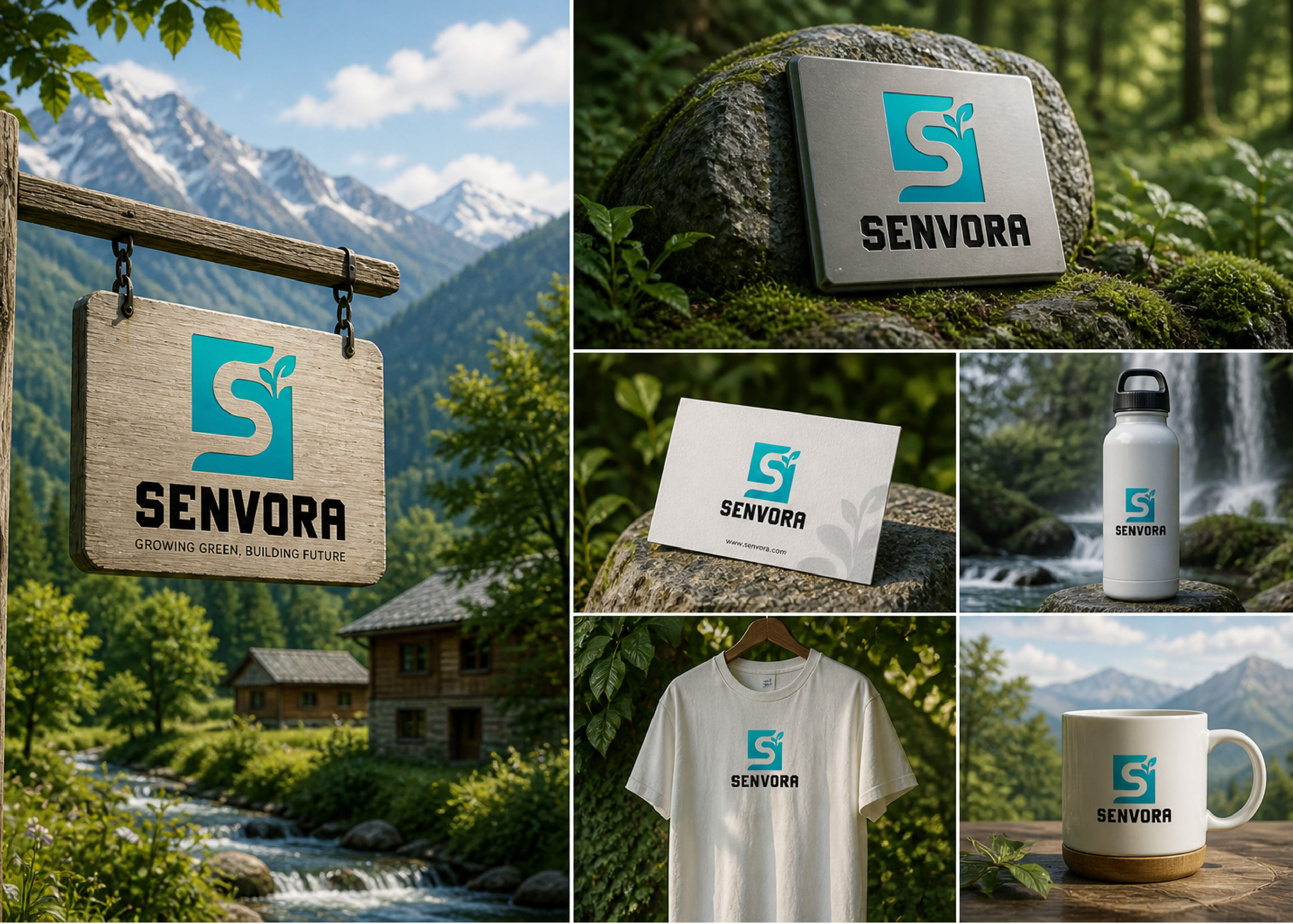 Logo Design Template In SENVORA See My Portfolio & Buy Now