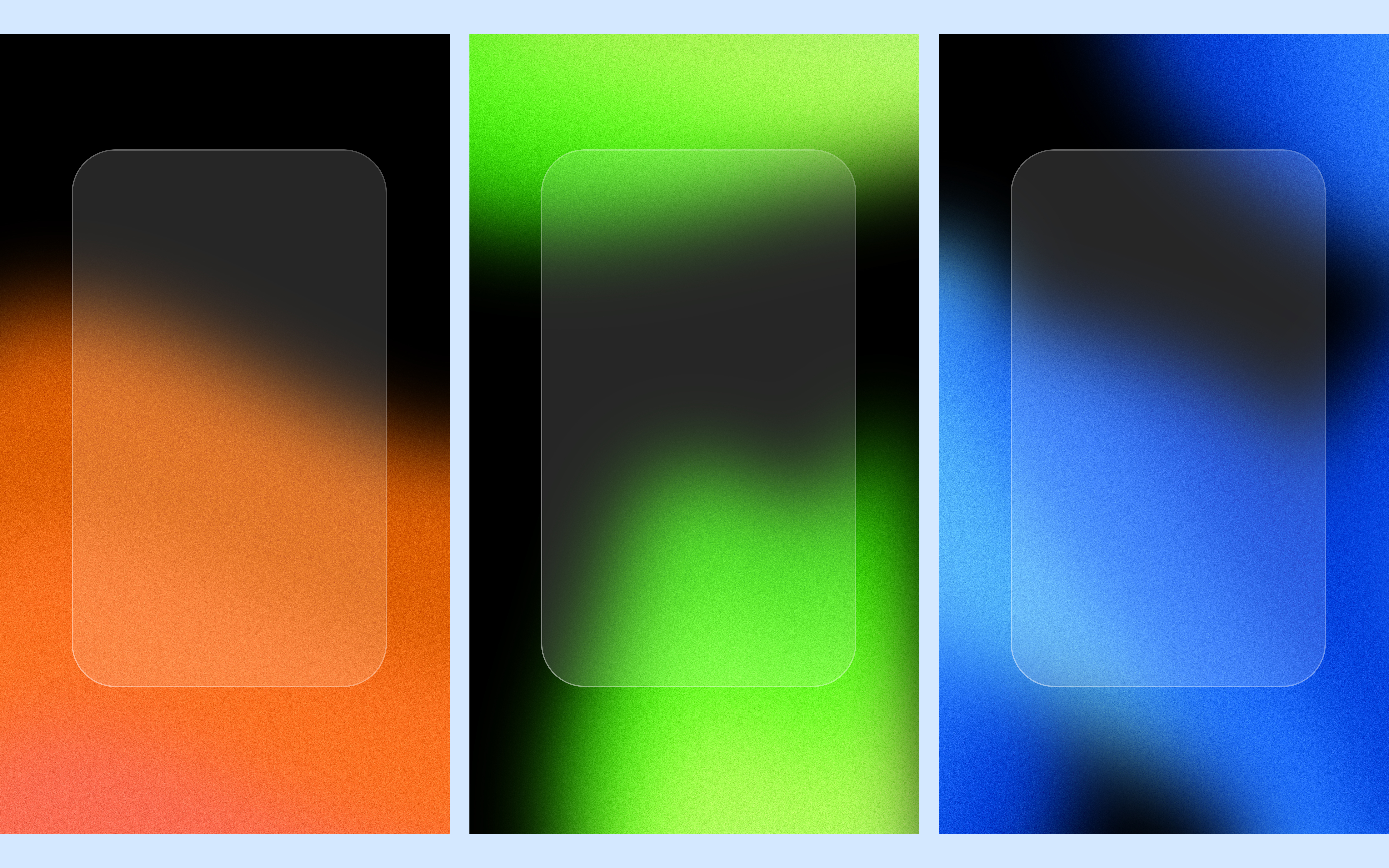 40 Premium Glassmorphism Gradient Background Collection Bundle