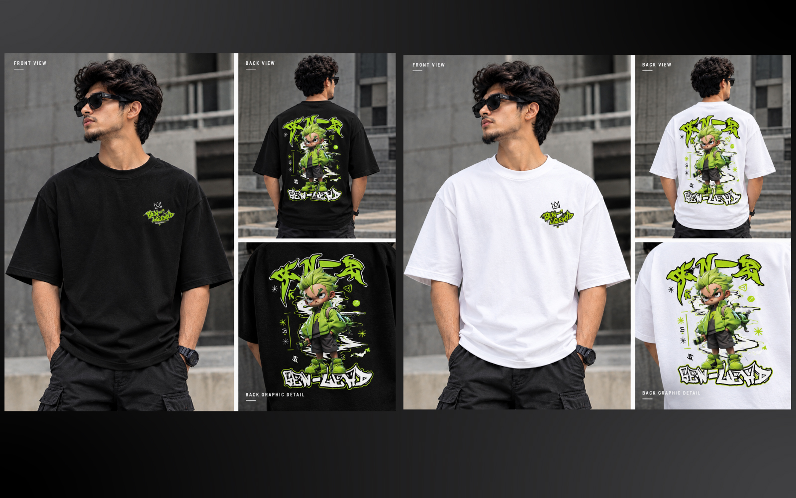 PREMIUM GEN Z STREETWEAR T-SHIRT DESIGN