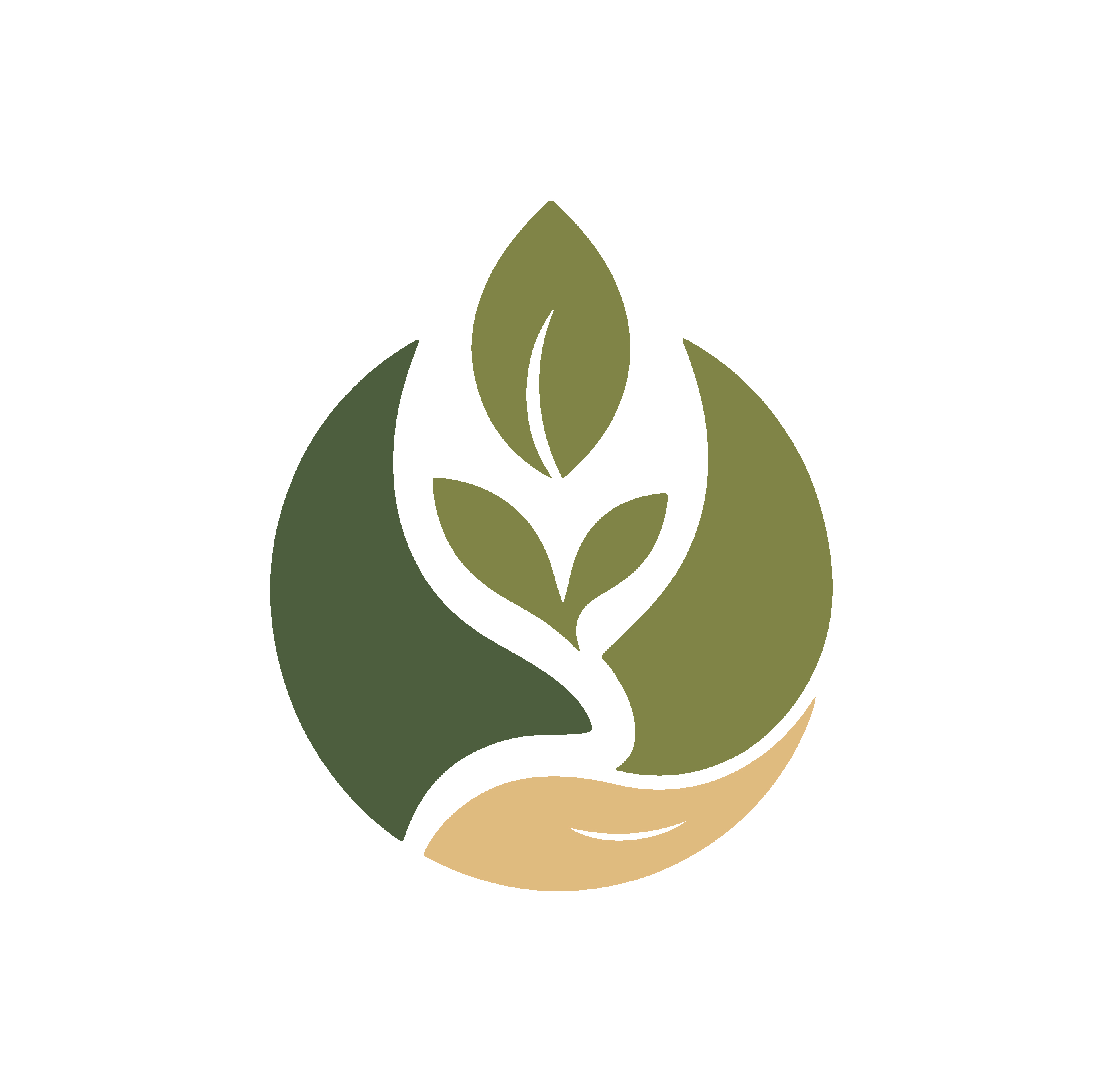 Organic Nature Logo & Brand Identity Template | Eco Skincare & Wellness Logo Design