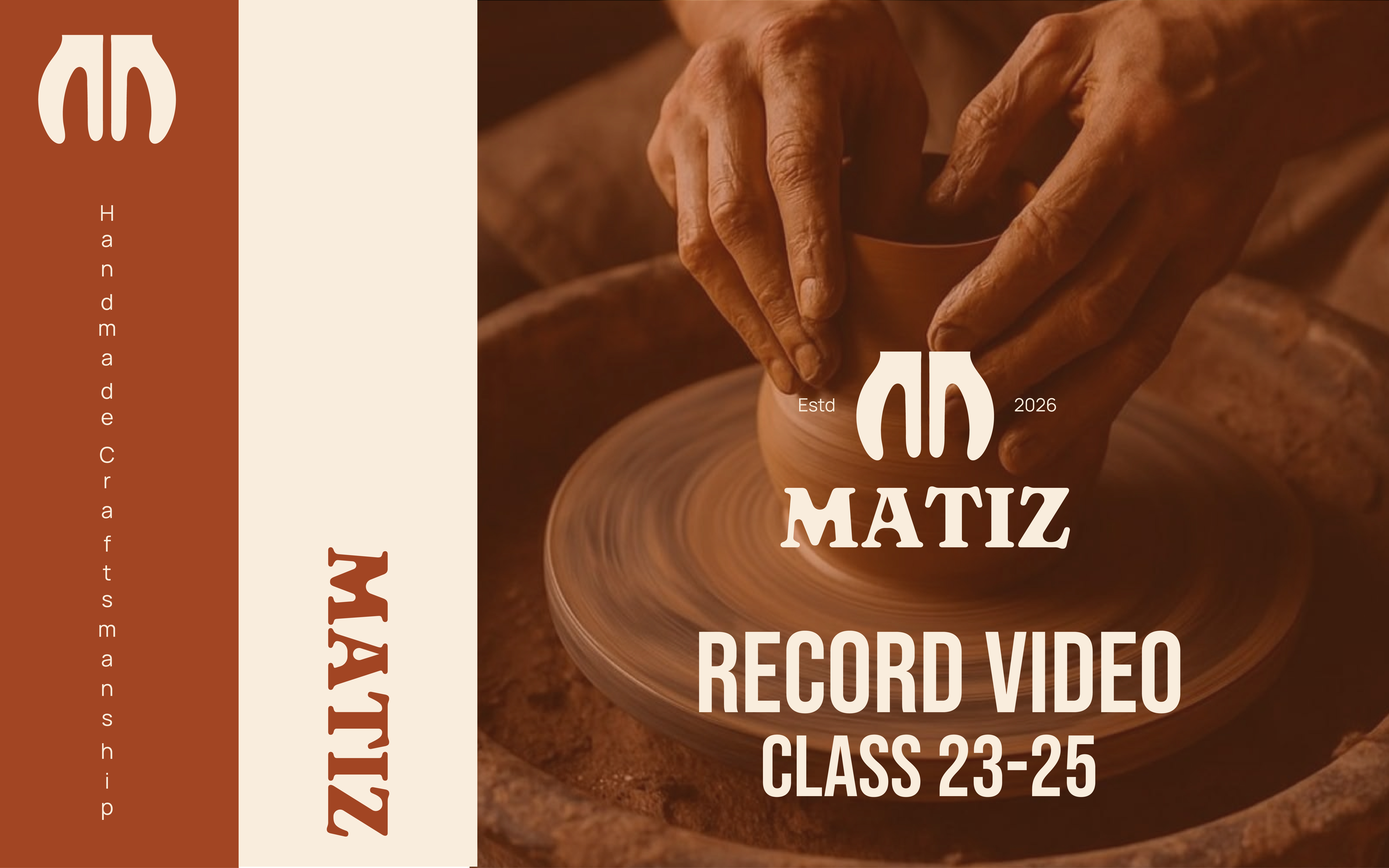 MATIZ — Complete Logo Design Process | From Brief to Final Logo (record Video Class 23-25)