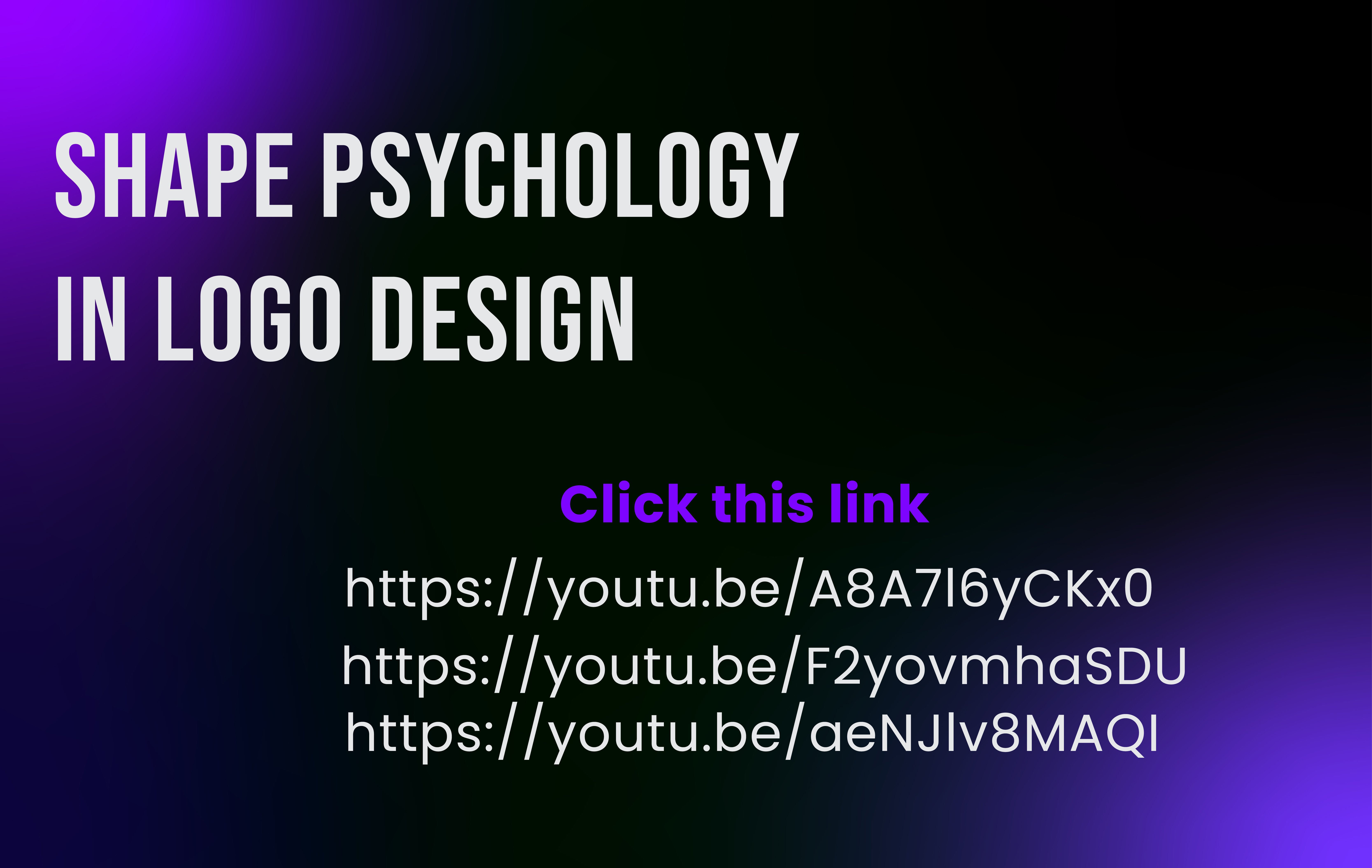 Shape Psychology in Logo Design Class 6-8 (Record Video)
