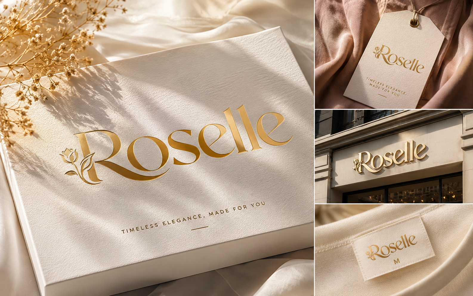 Roselle- Clothing Brand Logo Sell